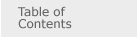 Table of Contents